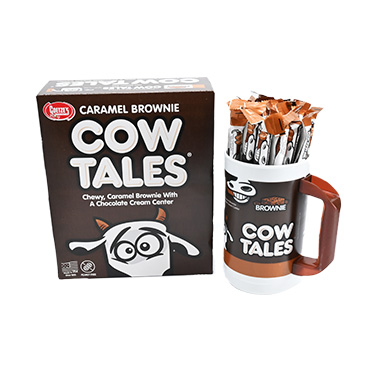 Goetzes Caramel Brownie Cow Tales and Tumbler 100ct 